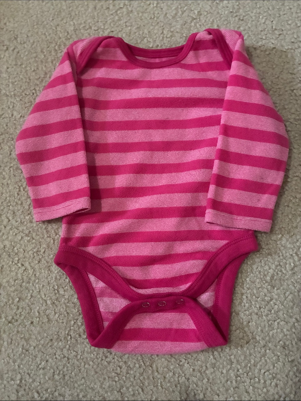 MEC Fleece Diaper Shirt- Size 6M